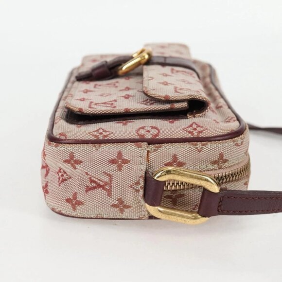 LOUIS VUITTON Monogram Mini Juliet MM Shoulder Bag Red M92219 LV Auth 129611 - Picture 4 of 16